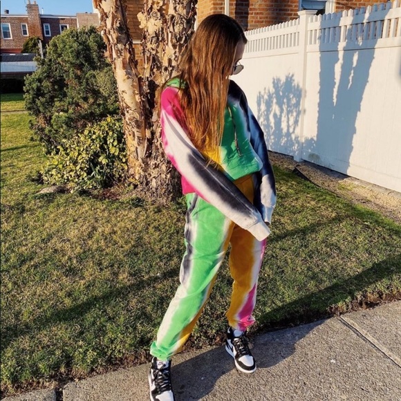 Chinatown Market Tie Dye Hoodie - Picture 3 of 12